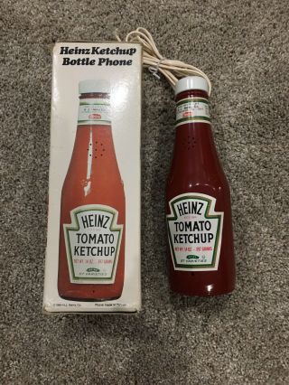 Heinz Tomato Ketchup Telephone Phone Novelty Vintage