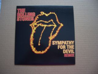 The Rolling Stones - Sympathy For The Devil Remix - 7 " P/s Numbered - New/unplay
