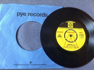 The Kinks - Apeman Rare Uk 1970 Demo Promo / Mod / Beat / 1 Play - Ex,