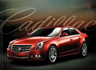 2010 Cadillac Cts Cts - V Sport Wagon 36 Page Deluxe Sales Brochure