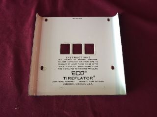 Eco Air Meter Face Plate Three Hole 93 97 98