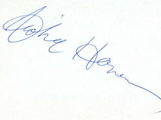 Richie Havens Singer Vintage Card Signed
