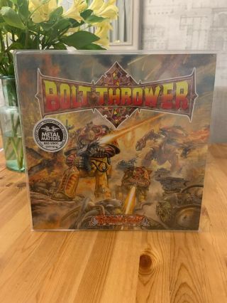 Bolt Thrower - Realm Of Chaos Fdr Death Metal Red Vinyl Unplayed