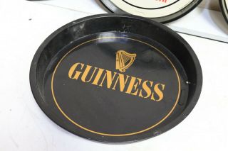 4 x Authentic Vintage Guinness Drinks Trays - 223 6