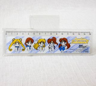 Retro Rare Sailor Moon R Ruler 15cm Seika Note Japan Anime Manga
