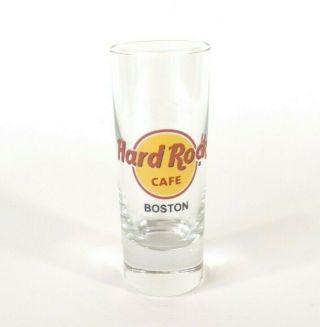 Hard Rock Cafe Shot Glass Boston,  Massachusetts