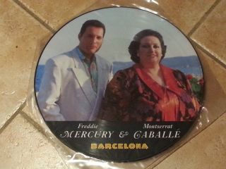 Freddie Mercury & Montserrat Caballe,  Collectors - 12 " Picture Disc Rare - Unplayed