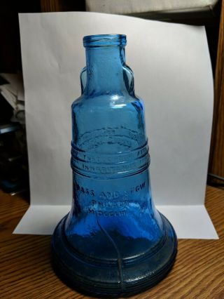 Vintage Liberty Bell Bottle Pass And Stow Phila.  Mdccliii Wheaton Nj