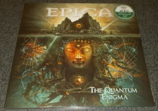 Epica - The Quantum Enigma - 2014 2lp Green Vinyl - 275 Only - Nightwish - &