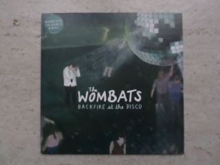 The Wombats " Backfire At The Disco " Rare Ltd Edition Green Vinyl 7 " Single
