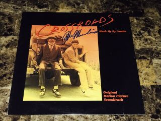 Crossroads Ralph Macchio Rare Signed Movie Soundtrack Vinyl Lp Record Blues