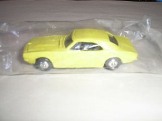 A M T Pups 1/65 Scale Die Cast 1968 Camaro D 452 In Plastic With A Great Box