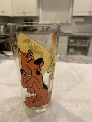 Vintage 1977 Pepsi Collector Series Scooby - Doo Glass