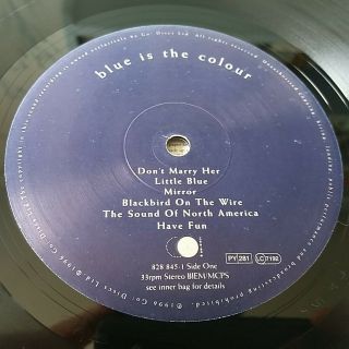 South - Blue is the Colour - Vinyl LP UK 1st Press NM/NM 5