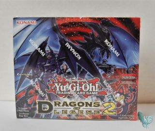 Yugioh Dragons Of Legend Series 2 1st Edition Booster Box