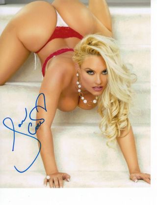 Nicole Coco Austin Signed Autographed 8x10 Photo Sexy Model Hot Vd Ice T