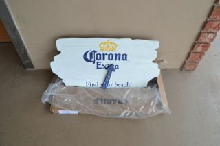 Corona Extra Beer Wood Beer Sign Find Your Beach