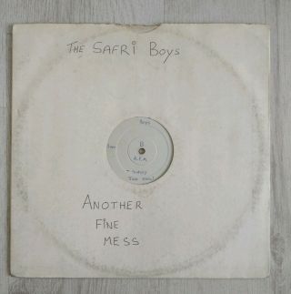 Rare Safri Boys Another Fine Mess Bhangra 1993 Vinyl