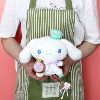 Japan Sanrio Cinnamoroll 15th Anniversary Limit Plush Doll Toy 19cm