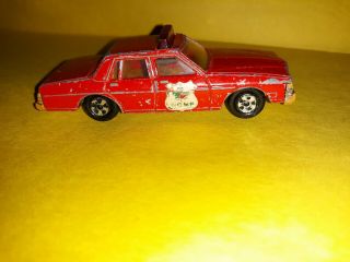 Ertl Smokey And The Bandit Rcmp Police Car Red 1988 Pontiac Bonneville (lemans)