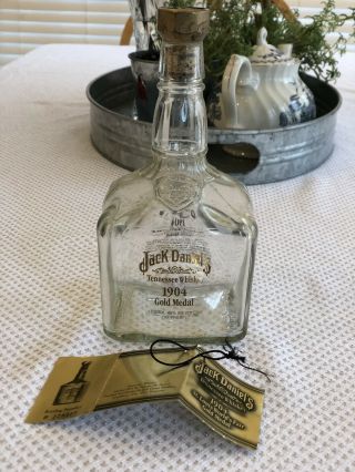 Jack Daniels 1904 St.  Louis Worlds Fair Gold - Medal Bottle 3