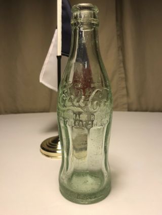 1915 Coca - Cola Hobbleskirt Coke " R,  " Bottle - Eastland & Breckenridge (texas)