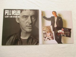 Paul Weller " Last Man Standing " Rare Blue Vinyl Press Of 150 With Colour Insert