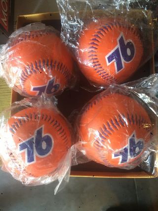 Union 76 Oil Company Promo Orange Baseball In Package