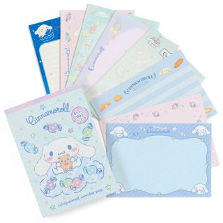 Cinnamoroll 8 Design Notes With Sticker Sanrio From Japan F/s
