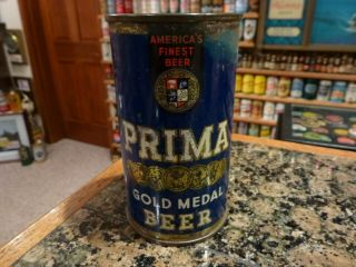 Prima Gold Medal Beer - Oi - Flat Top Beer Can