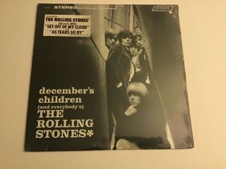 Factory The Rolling Stones “decembers Children” 1960’s Lp W/ Hype Sticker