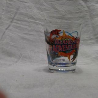 Islands Of Adventure Shot Glass From The Florida Theme Park