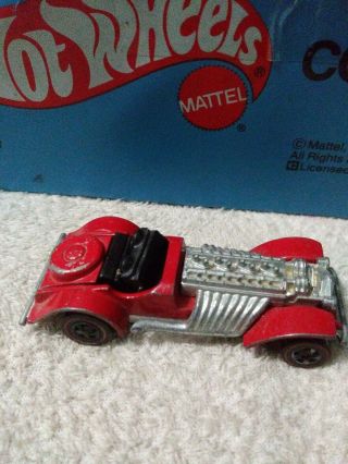 Vintage Hot Wheels Redline Sweet 16 In Red.  Please Read.