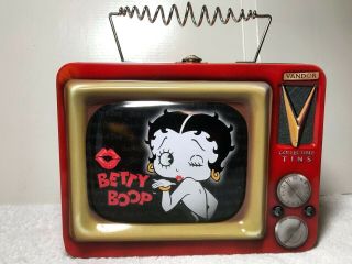 Vintage Betty Boop Lunch Box Vandor 1999 In Collectible Tin