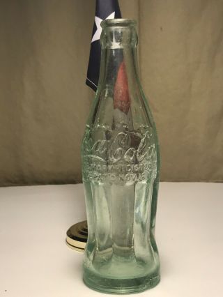 1915 Coca - Cola Hobbleskirt Coke " R,  " Bottle - Bowie,  Texas