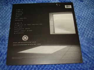 Editors - The Back Room - RARE Vinyl LP album 2005 3