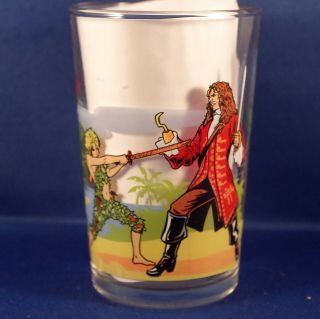 Amora Mustard Drinking Glass Peter Pan The Motion Picture Universal 2003 2
