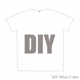 Hot Anime Diy T - Shirt Short Sleeve T - Shirt Casual White Tee Top Unisex Clothing