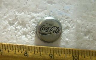 Enjoy Coca - Cola Bottle Cap Hat / Lapel Pin (nos)