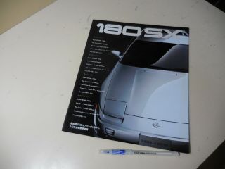 Nissan 180sx Japanese Brochure 1997/10 Rps13 S13 Sr20det Sr20de 200sx 240sx