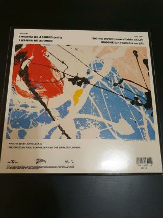 The Stone Roses - I Wanna Be Adored 12 " Vinyl Us Release