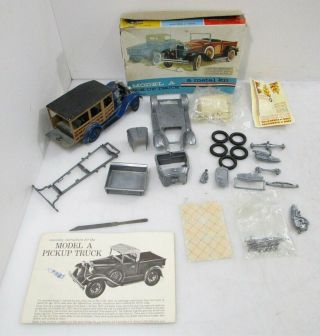 Hubley X2 Model A Ford Pickup Trucks Metal Kit Models Incomplete 1 Iob Parts