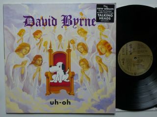 David Byrne Uh - Oh - Ex/ex Cond 1991 Sire Vinyl Lp & Inner Sleeve - Talking Heads