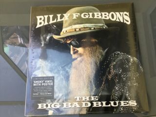 Billy F Gibbons - The Big Bad Blues Rsd 2019 Smoky Vinyl,  Poster