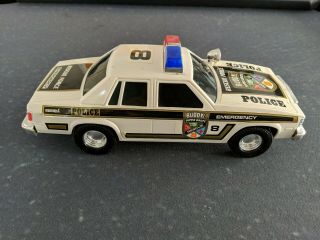 Vintage Buddy L Police Cruiser 1993 Slm Inc Rescue Force Brute