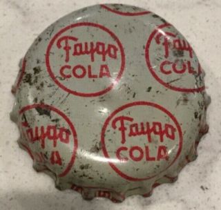 World War 2 Faygo Cola Ww2 Soda Bottle Cap Cork