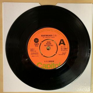 7 " H B Barnum - Heartbreaker (uk Demo,  1976) Rare Northern Soul