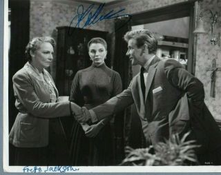 Freda Jackson Joan Collins The Good Die Young Authentic Signed Photo Uacc