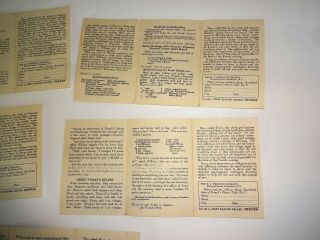 Vintage 1928 French ' s Mustard Spices Savory Secrets Leaflets Stories Recipe 4