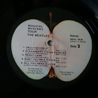 The Beatles - Magical Mystery Tour Vinyl LP US 1971 Press,  Booklet EX, 7